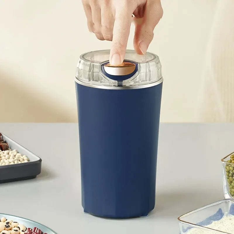 Electric Mini Grinder - in use