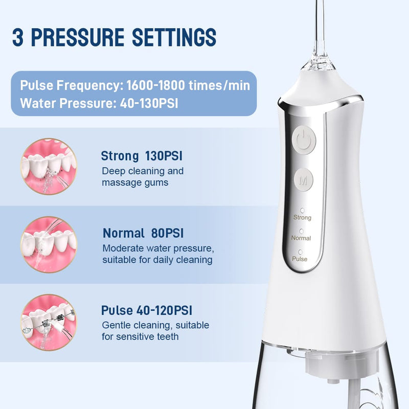 Dental Jet Hydropoulseur - in use