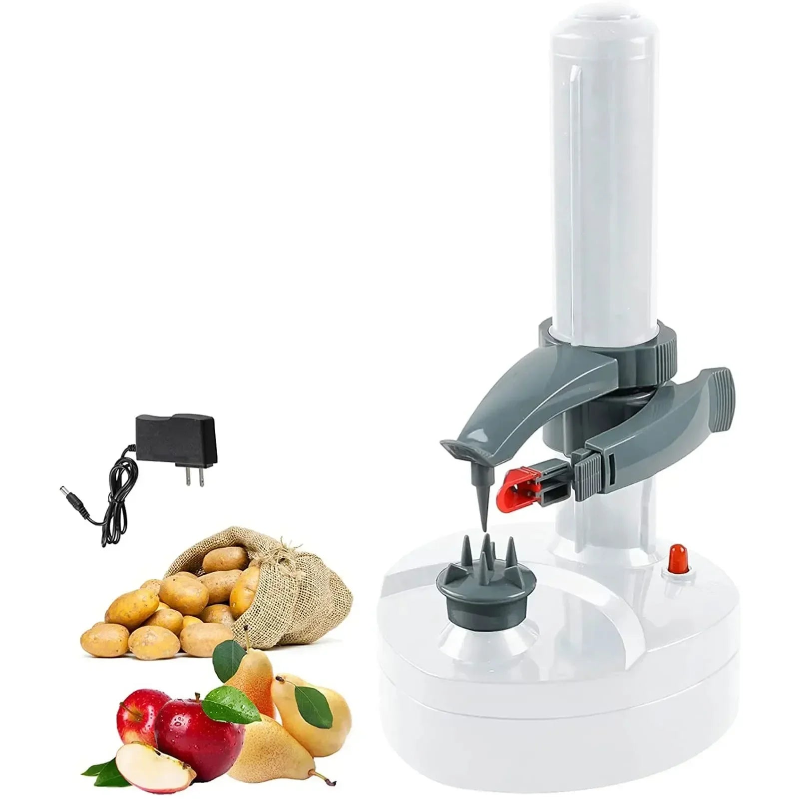 Automatic electric potato peelers - in use