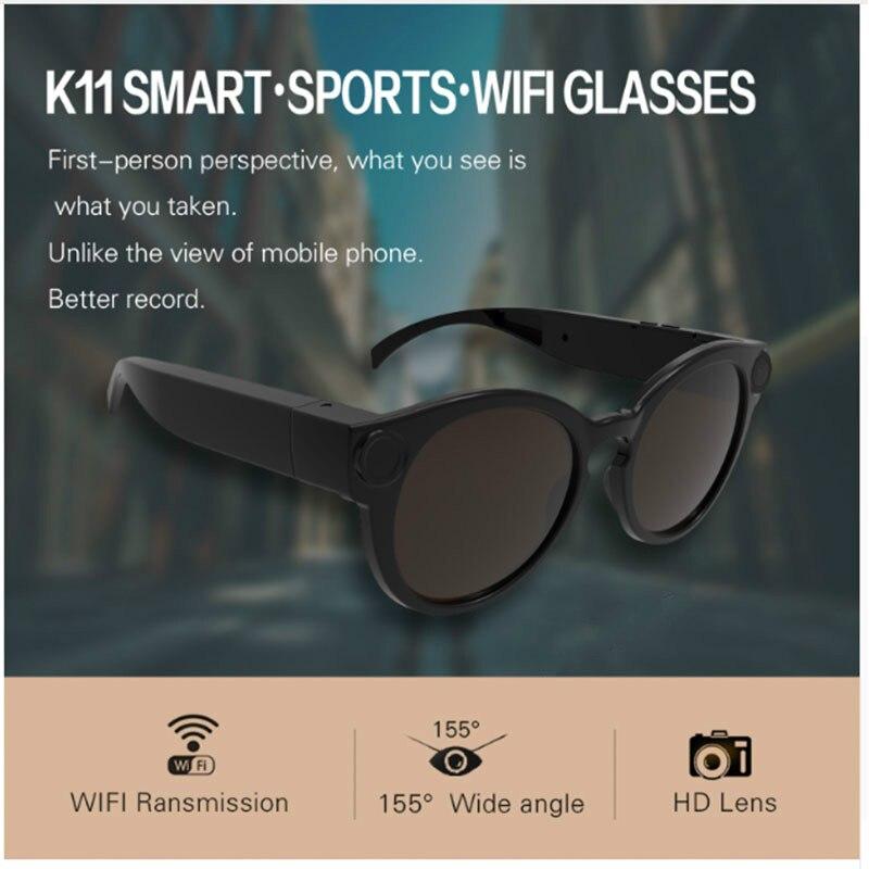 Bicycling Glasses WiFi Mini Camera HD 1080P DVR Video Audio Recorder - detail