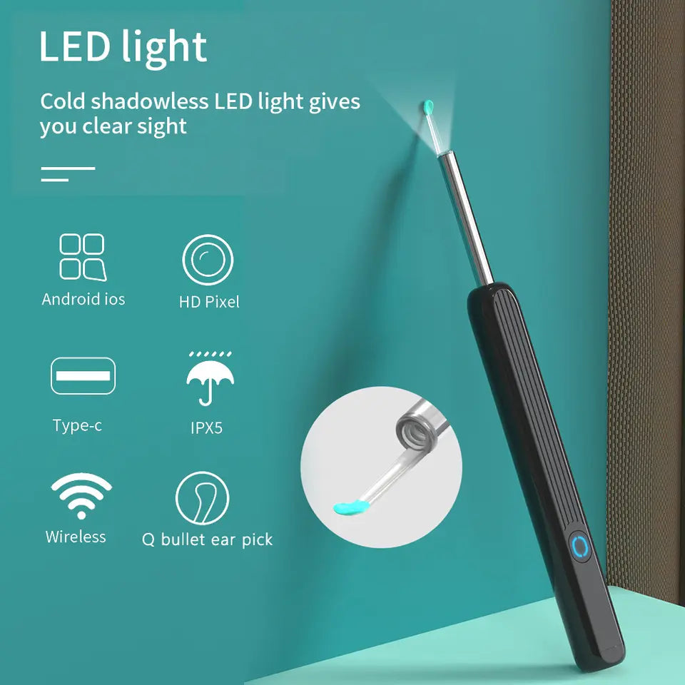 EarBit 3000 - Ear Cleaning Tool With a Camera - alternate angle