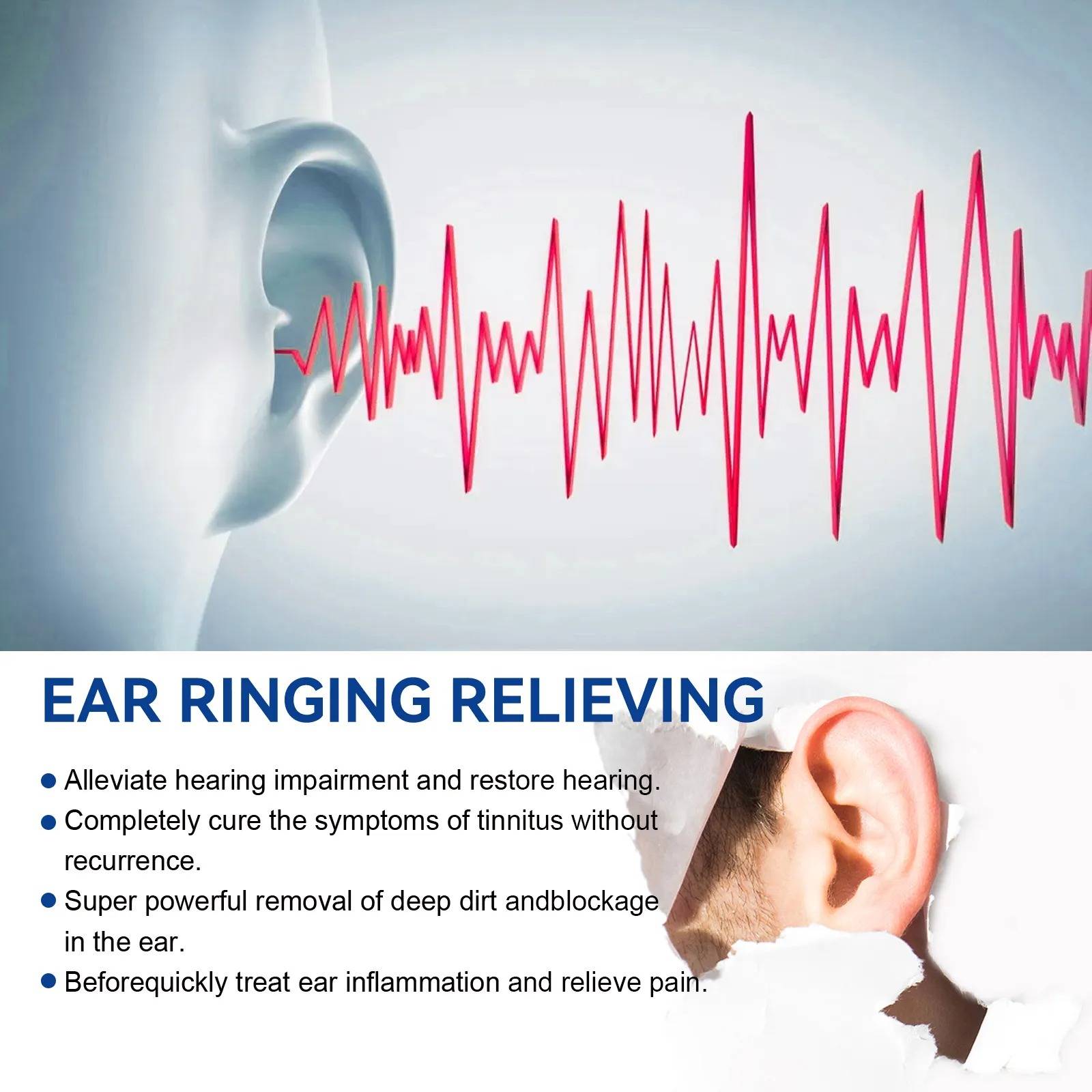 Tinnitus Ear Relief Drops (2 Pack) - detail