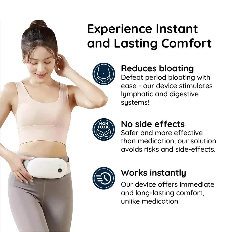 Heating Pad for Menstrual Discomfort - alternate angle