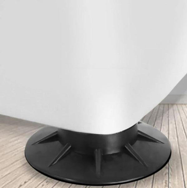 Anti-vibration pads for washing machines - in use