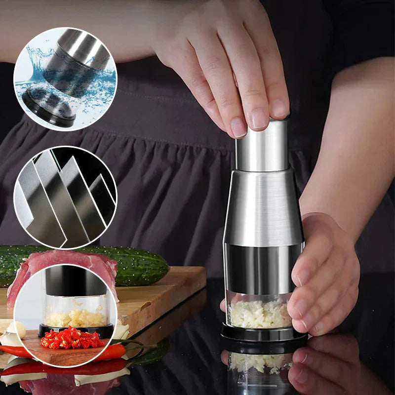 Compact Garlic Chopper for Fine Chopping - detail