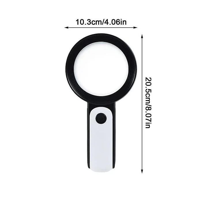 30x Magnification Magnifying Glass for Seniors | Reading & Close-Work Aid - detail