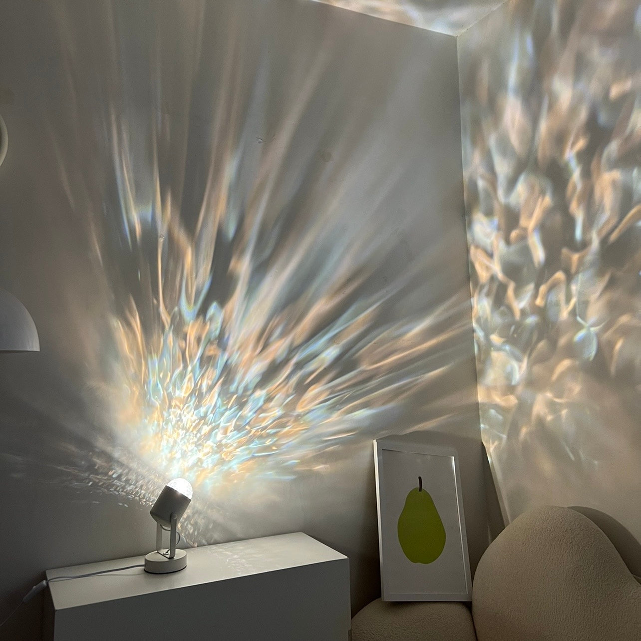 Ripple Projector Decorative Table Lamp - alternate angle