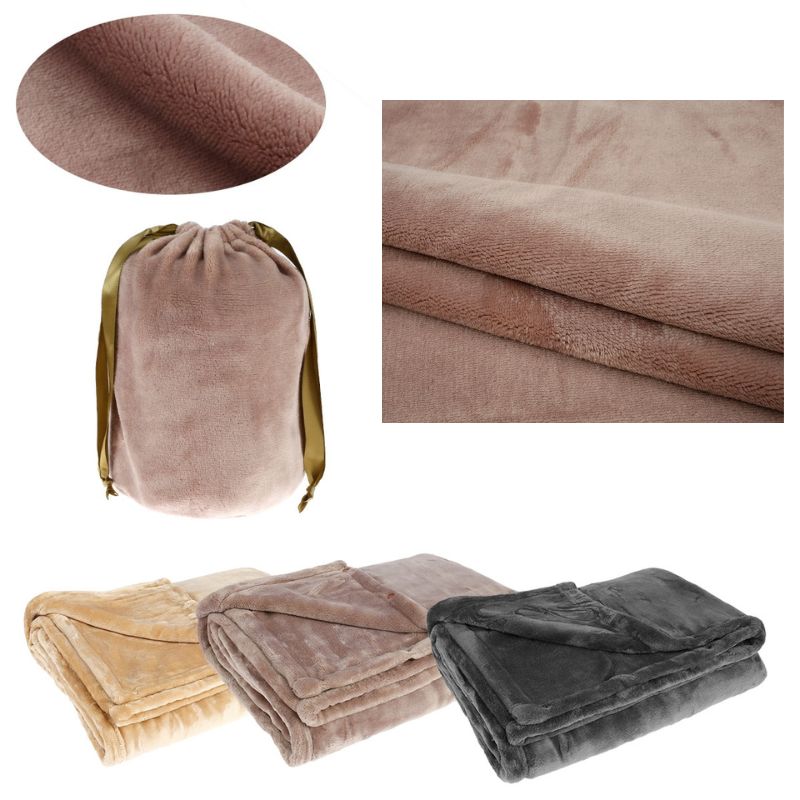 Cordless Electric Heated Blanket - in use