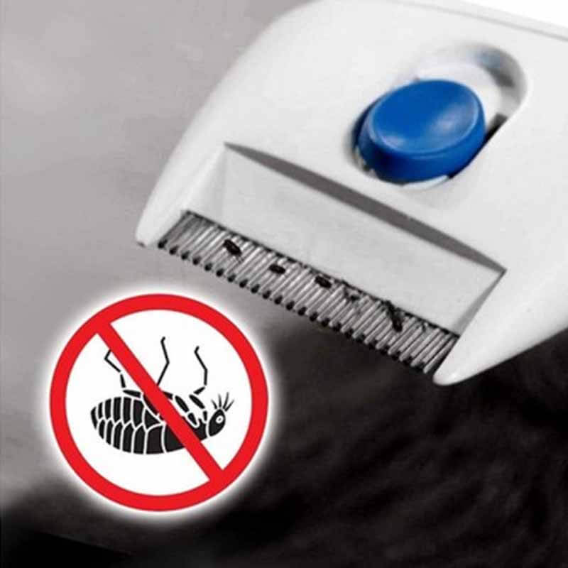 Electric flea and tick remover for pets - alternate angle
