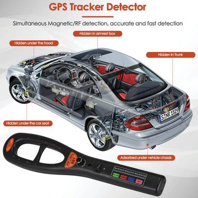 GPS tracker detector - the latest technology with free detection tube - alternate angle