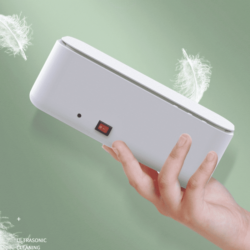 USB Ultrasonic Cleaner for Jewelry & Glasses (45kHz) - alternate angle