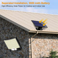 Solar Motion Sensor Outdoor Light - 106 LED, IP65 Waterproof