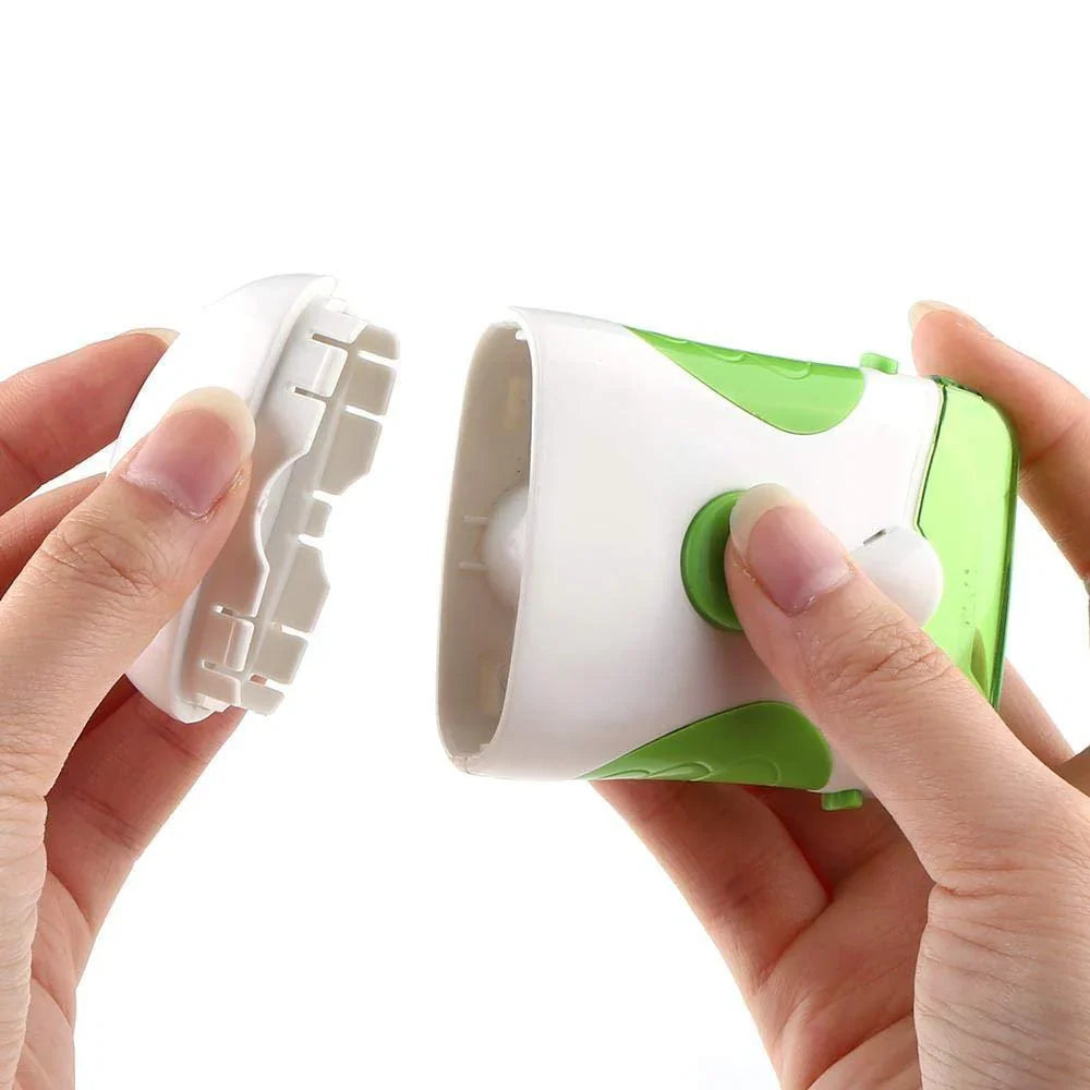 Electric Nail Clipper with Precision LED Light - alternate angle