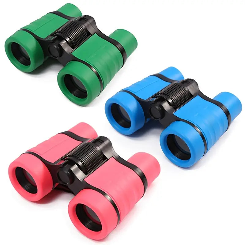 Adventure Binoculars for Kids - Shockproof & Colorful - in use