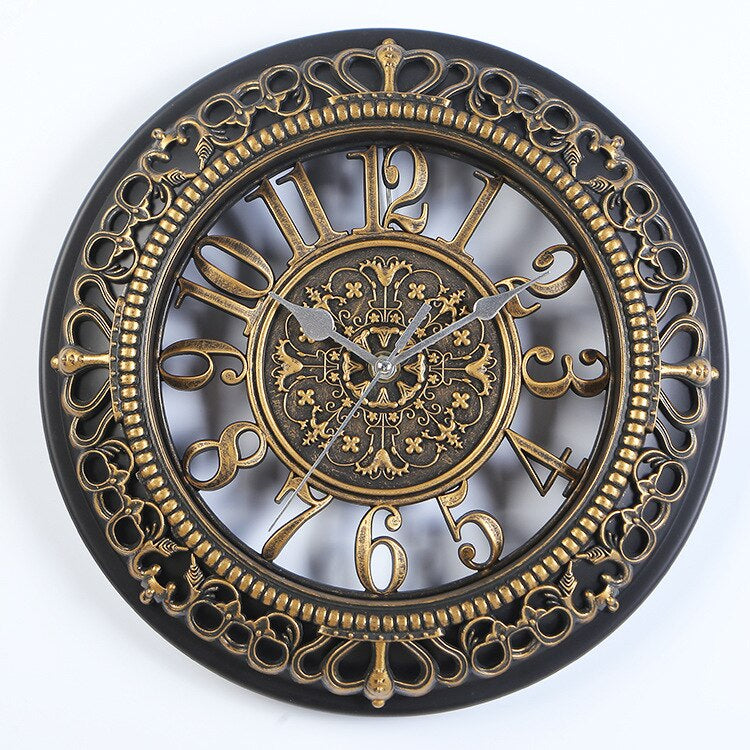 Antique Elegance Wall Clock - in use