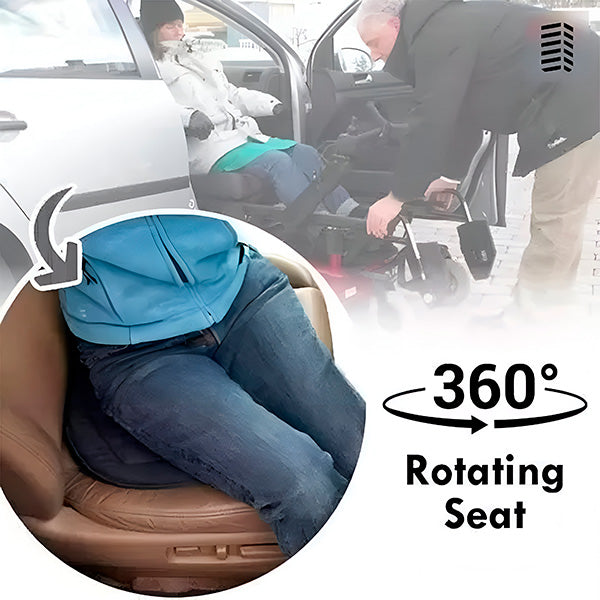 360 degrees Swivel Cushion for Car & Chair - detail