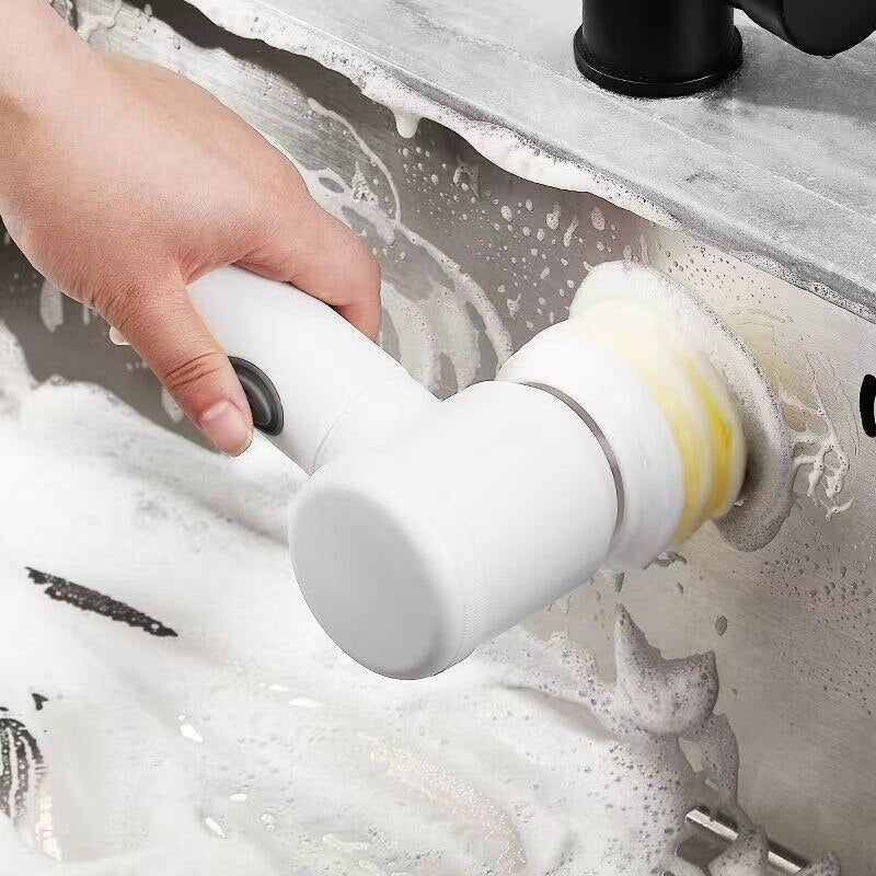 Cordless Electric Cleaning Brush: Multifunctional For The Kitchen And Bathroom - alternate angle