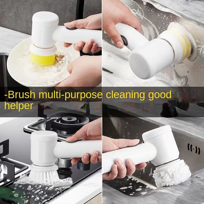 Cordless Electric Cleaning Brush: Multifunctional For The Kitchen And Bathroom - detail