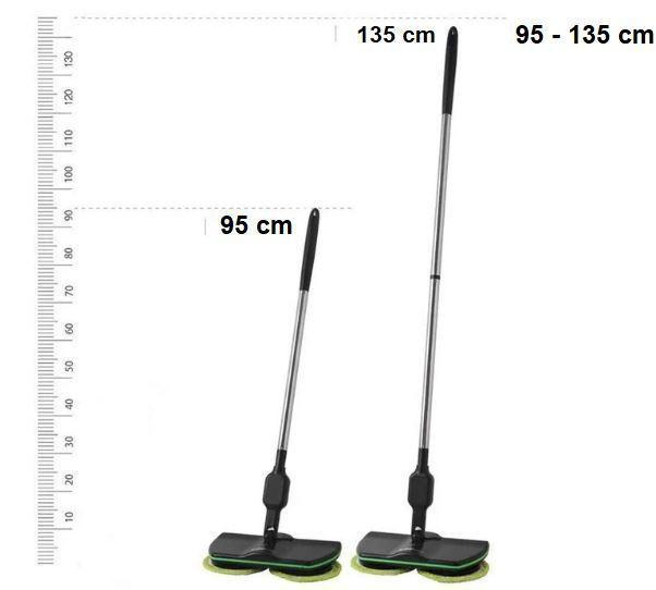 Cordless Electric Broom - alternate angle