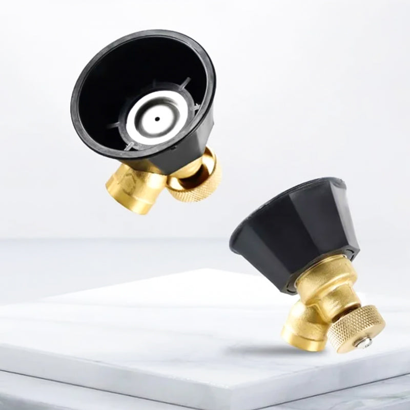 High-Pressure Air Swirl Nozzle - in use