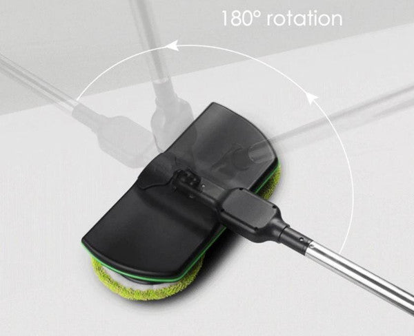 Cordless Electric Broom - in use