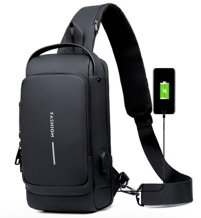 Carbon Fiber Anti-Theft Backpack - detail