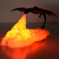Fire-Breathing Dragon Lamp - alternate angle