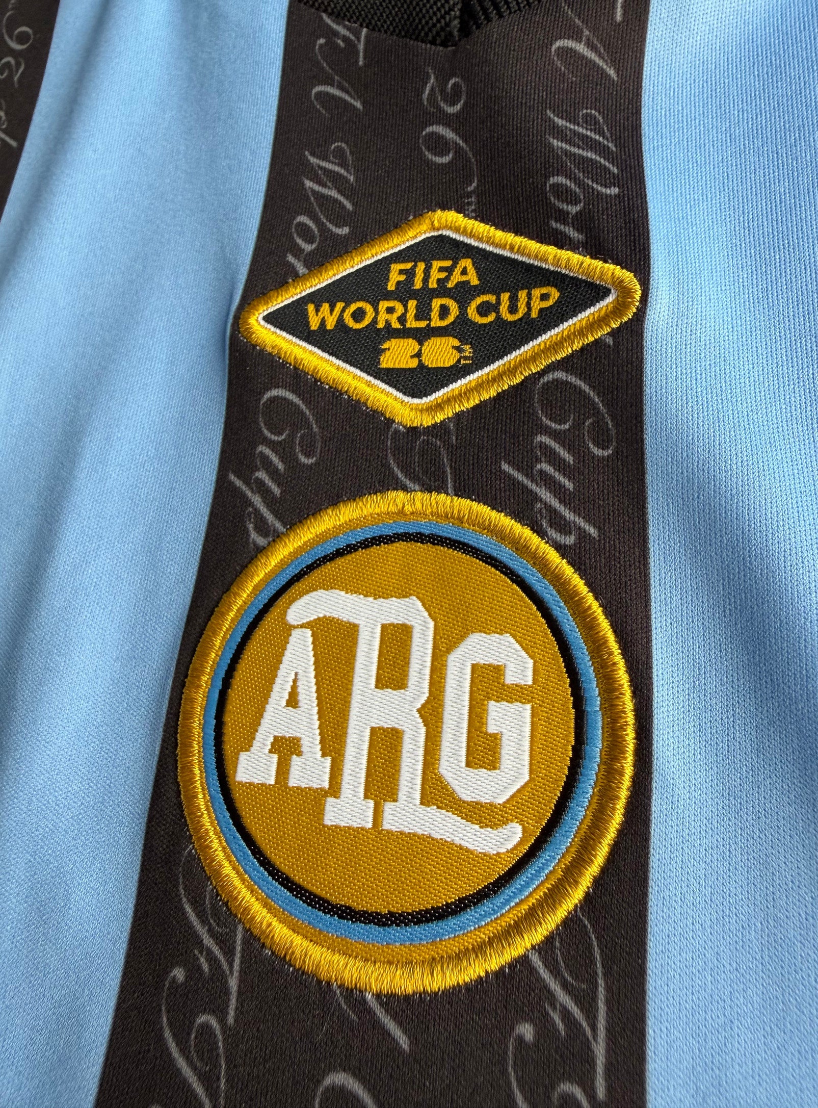 Argentina Men Soccer Jersey || Maillot de Soccer Argentine Homme - detail