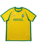 Brasil Soccer Jersey || Maillot de Soccer Brsil - alternate angle