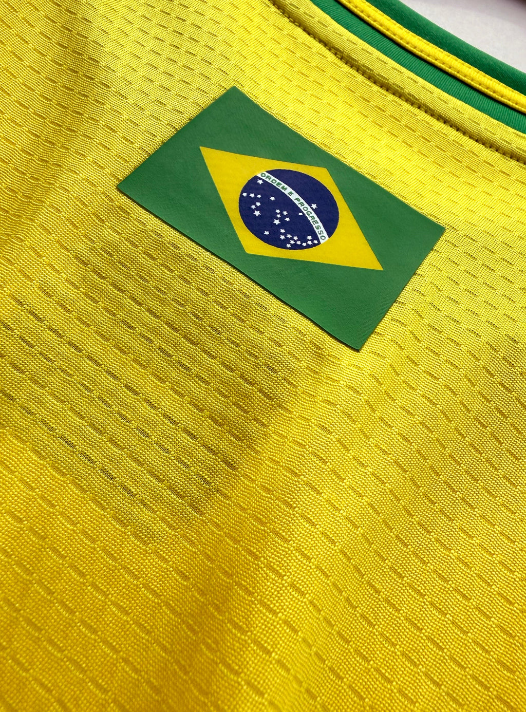 Brasil Soccer Jersey || Maillot de Soccer Brsil - detail
