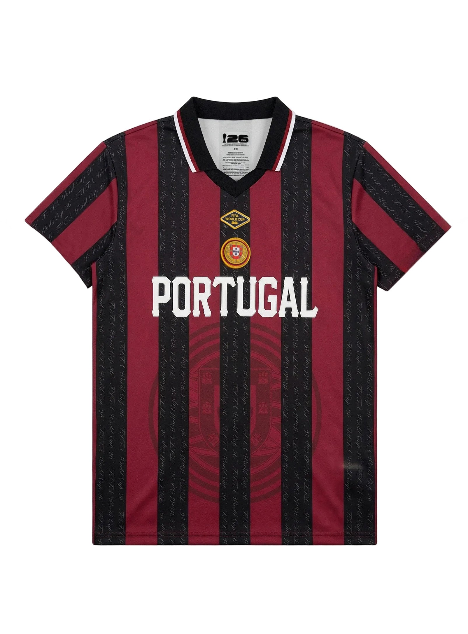 Portugal Kids Soccer Jersey || Maillot de Soccer Portugal Enfant - alternate angle