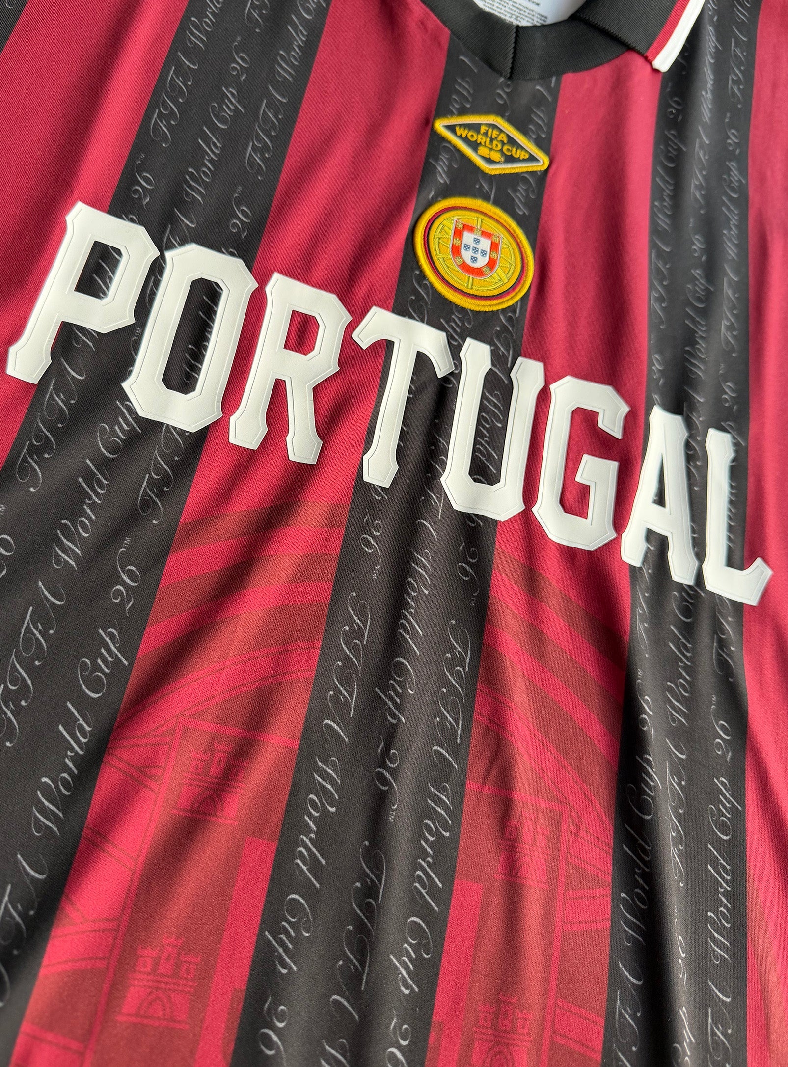 Portugal Kids Soccer Jersey || Maillot de Soccer Portugal Enfant - in use