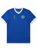 Waffle Effect Italy Jersey || Maillot Italie en Jersey Gaufr - alternate angle