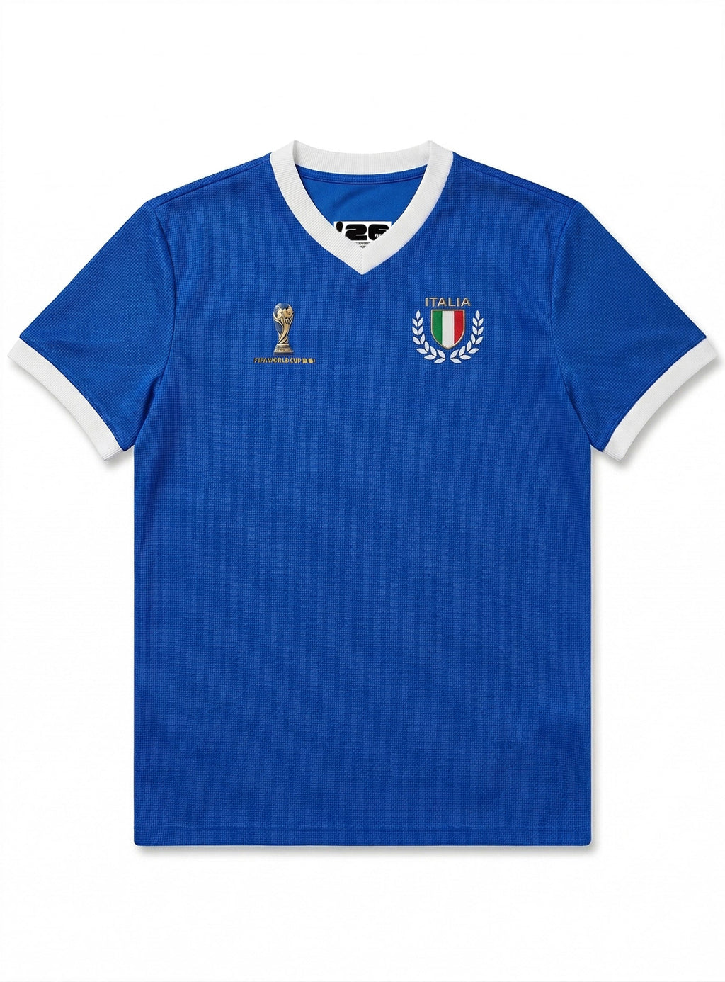Waffle Effect Italy Jersey || Maillot Italie en Jersey Gaufr