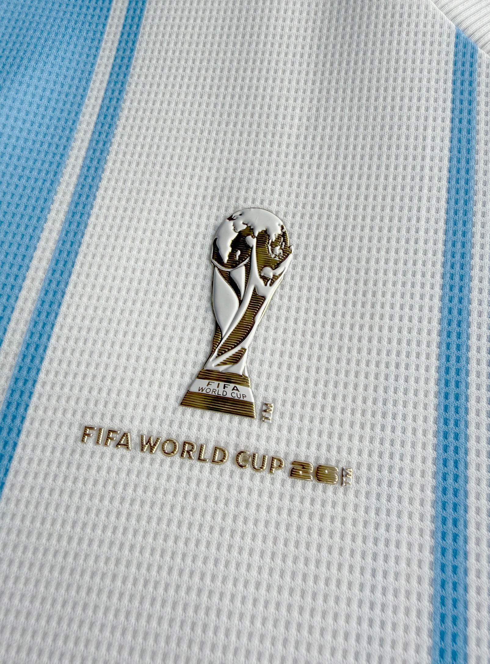 Waffle Effect Argentina Jersey || Maillot Argentine en Jersey Gaufr - in use