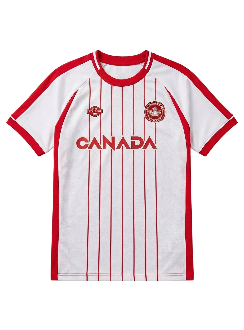 Canada Soccer Jersey || Maillot de Soccer Canada - alternate angle