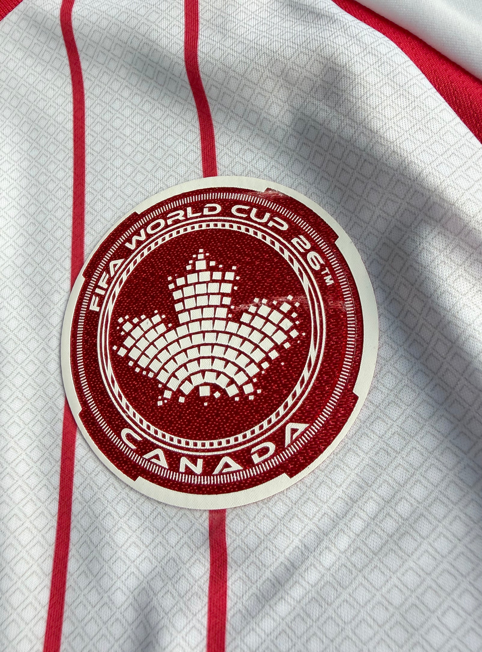 Canada Soccer Jersey || Maillot de Soccer Canada - detail