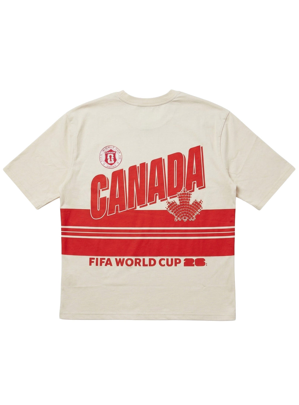Oversized Canada Tee || T-shirt Ample Canada - detail