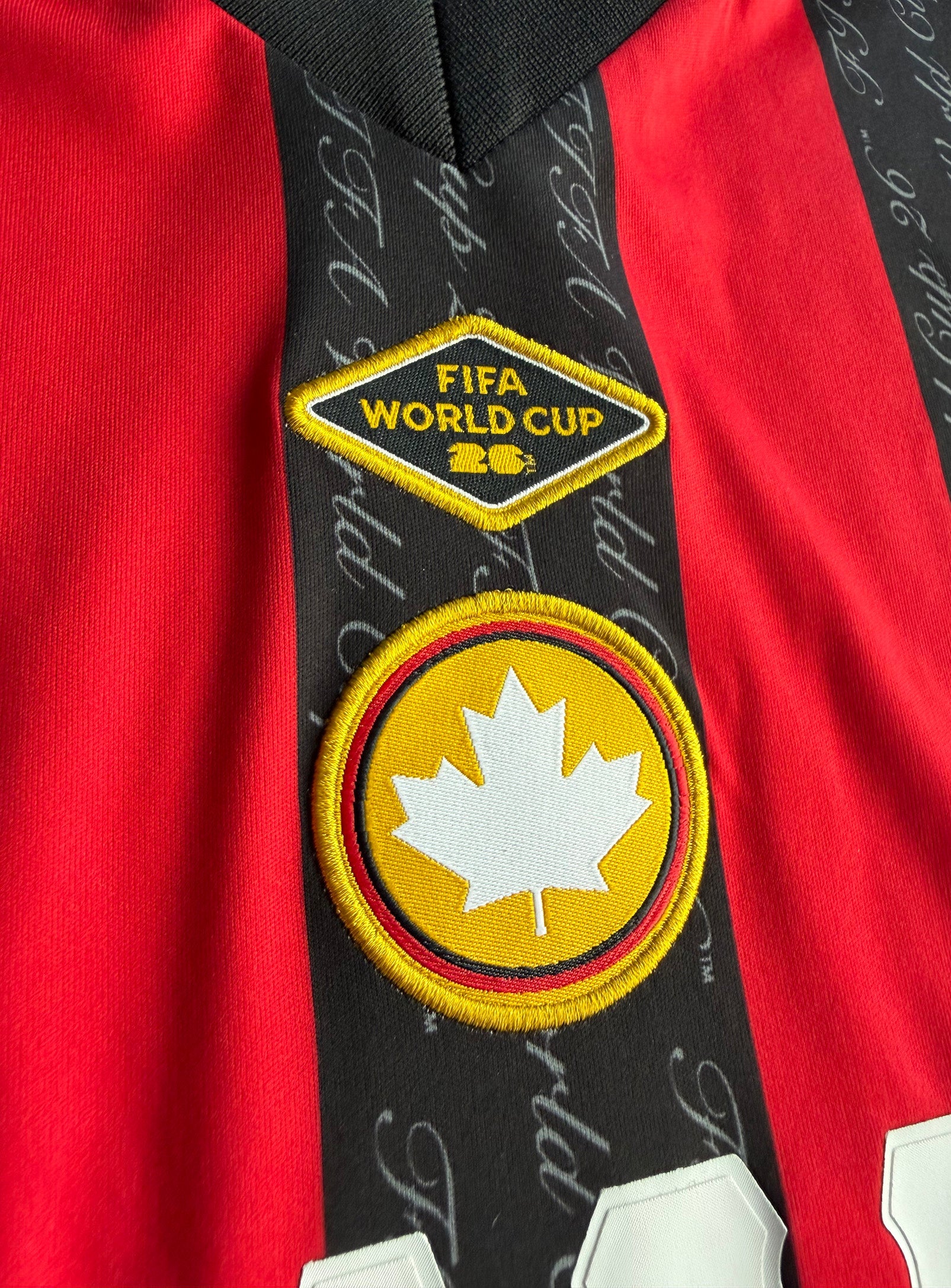 Canada Men Soccer Jersey || Maillot de Soccer Canada Homme - detail