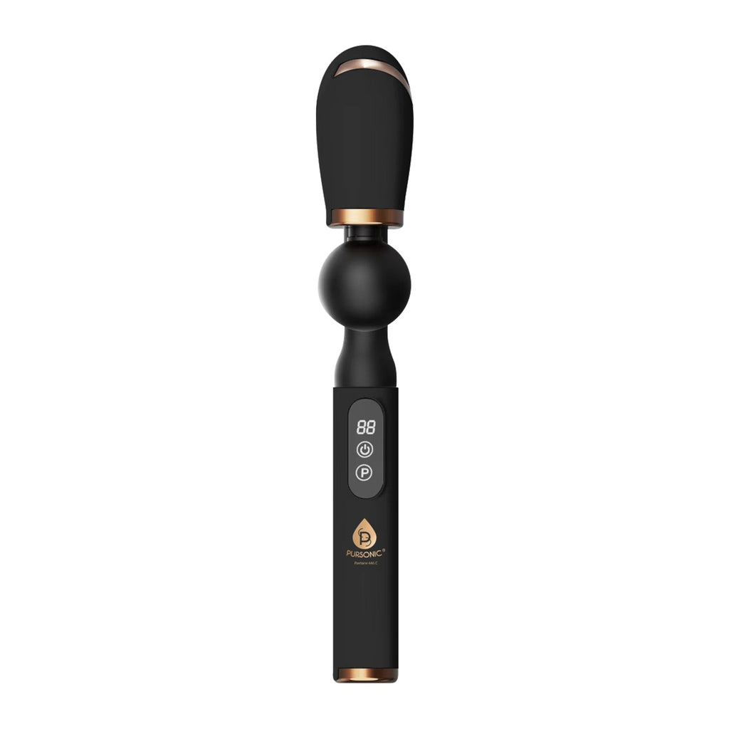Ultimate U-Shaped Massage Gun, Massage - in use