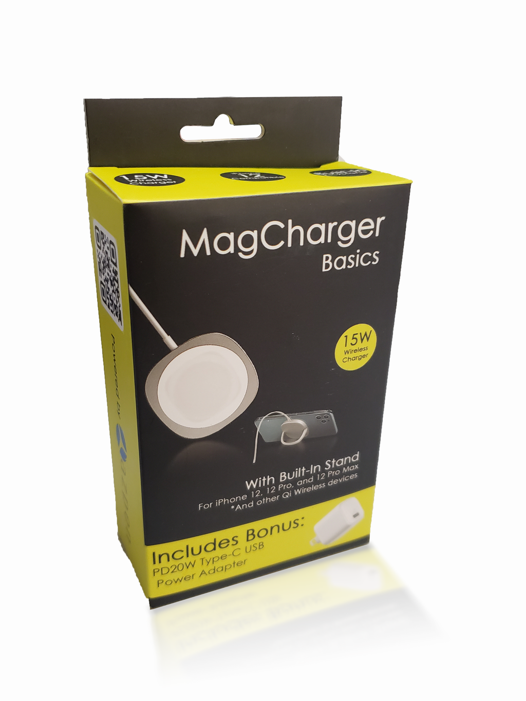 Azpen MagCharger and PD 20Watt Wall Charger Bundle - in use