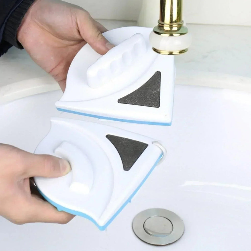 Efficient Magnetic Window Cleaner For Double-sided Cleaning - alternate angle
