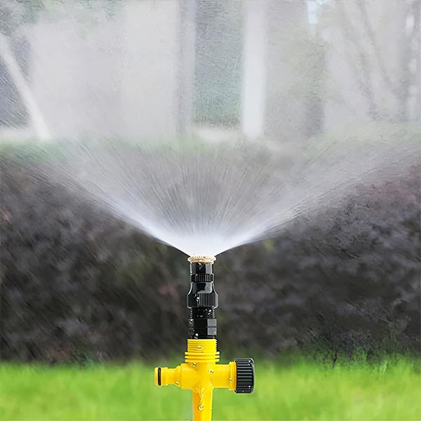 360 degrees Garden Sprinkler with Adjustable Spray Patterns