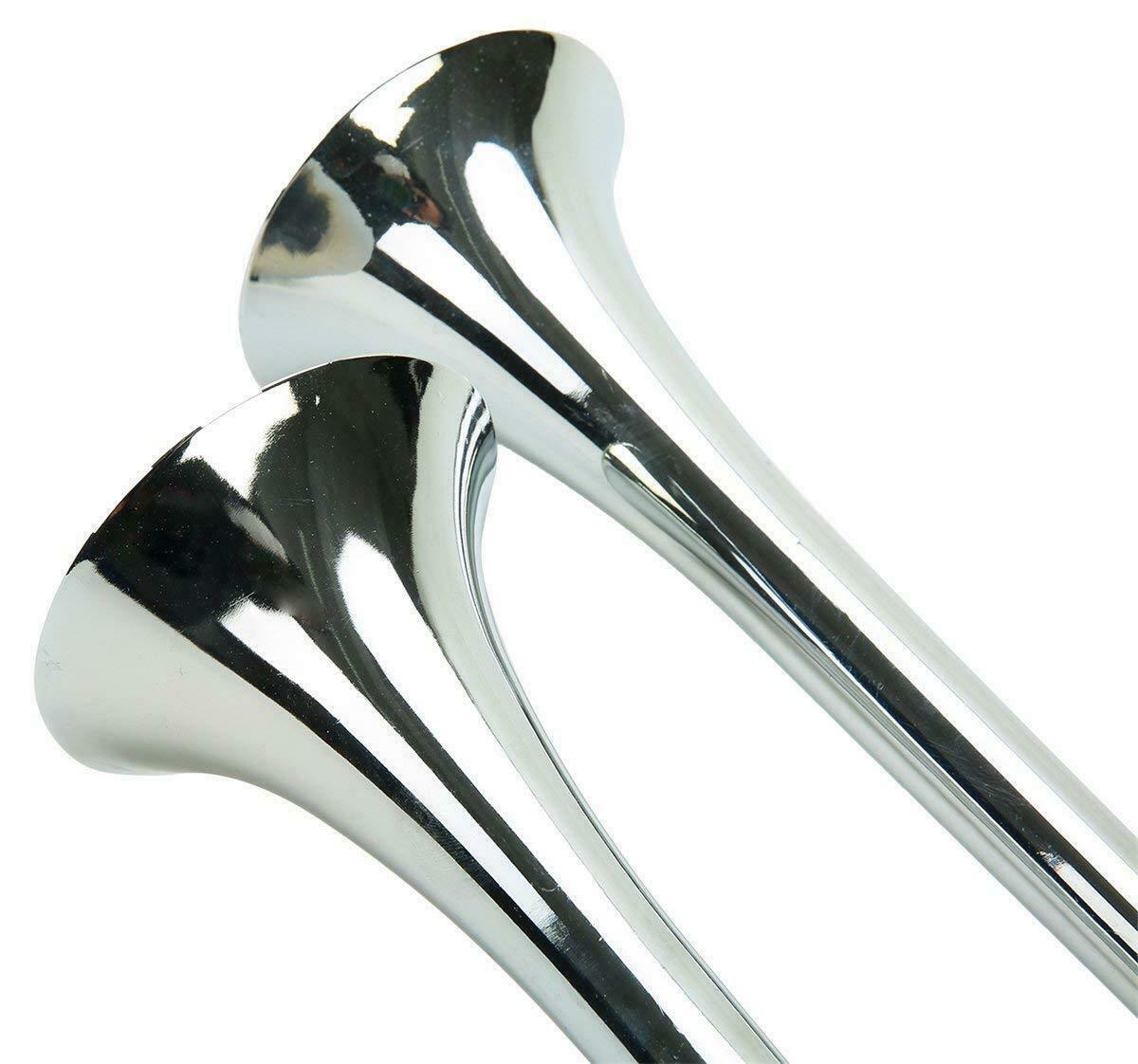 Puchica 150dB Dual Trumpet Air Horn Kit with Compressor - detail