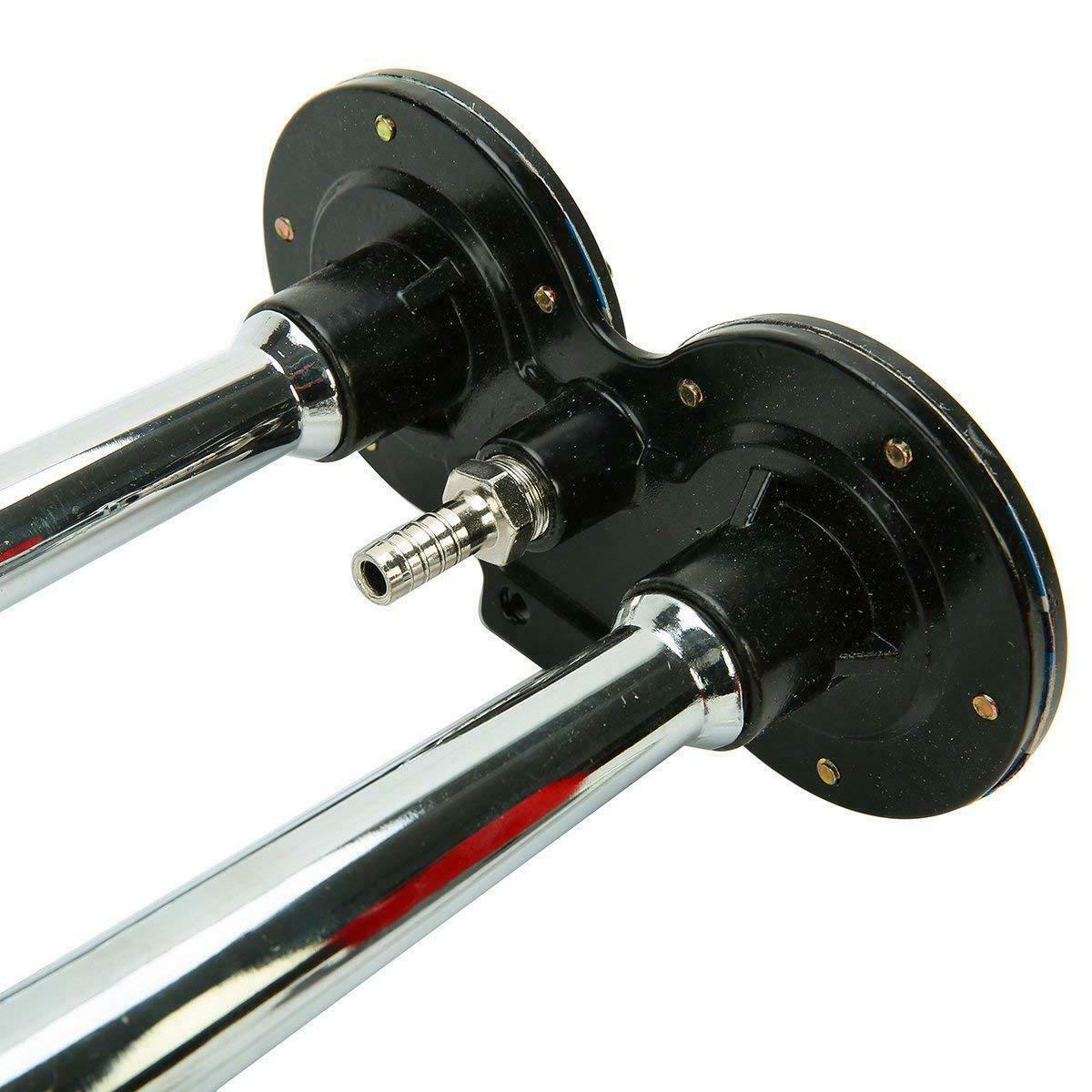 Puchica 150dB Dual Trumpet Air Horn Kit with Compressor - detail
