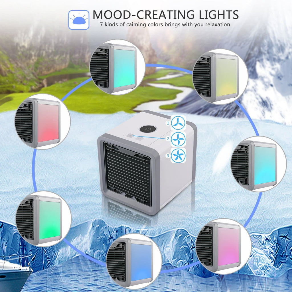 3-in-1 Portable Air Conditioner with Fan and Dehumidifier Modes - detail