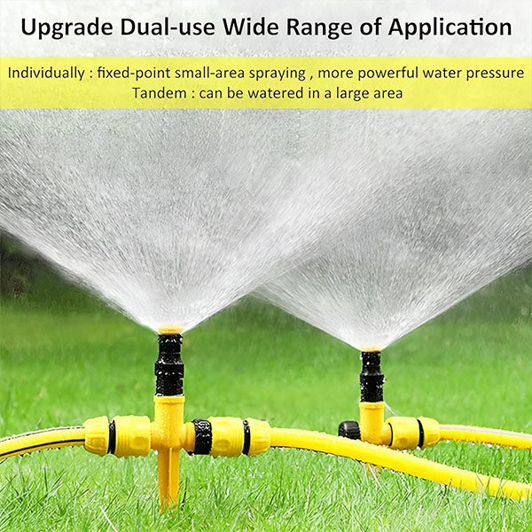 360 degrees Garden Sprinkler with Adjustable Spray Patterns - alternate angle