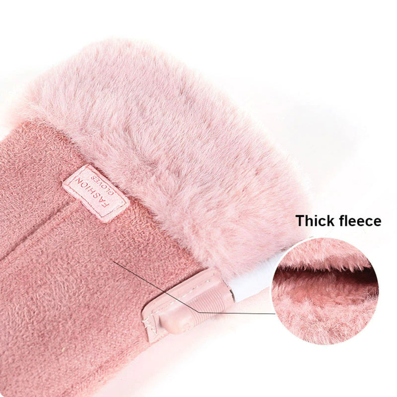 Heated Winter Gloves 5000mAh - in use