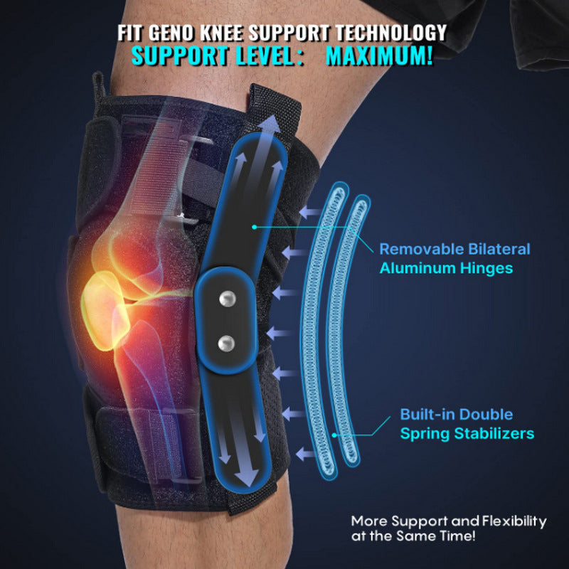 Adjustable Hinged Knee Brace For Meniscus Tear - detail