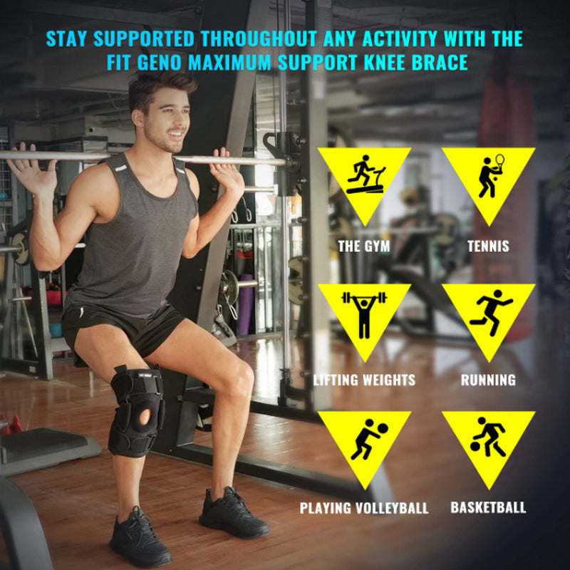 Adjustable Hinged Knee Brace For Meniscus Tear - detail